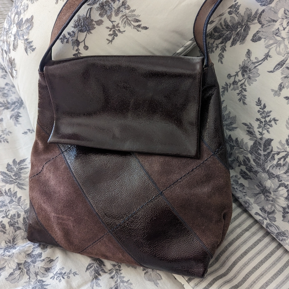Grimani Italian leather shoulder bag